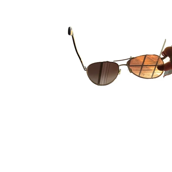 Christian Dior Aviator Sunglasses Vintage Brown Gold - Picture 4 of 10